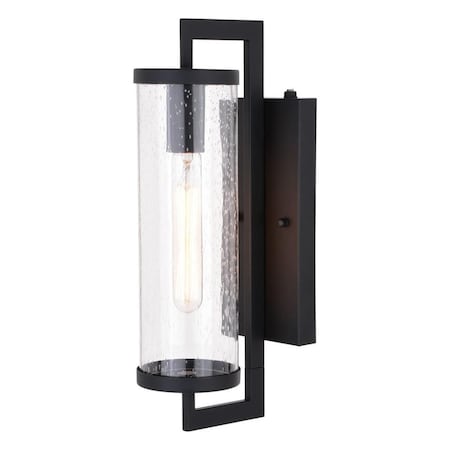 Glowflow 16 in. Morgan Park Outdoor Wall Light Matte Black GL3260062